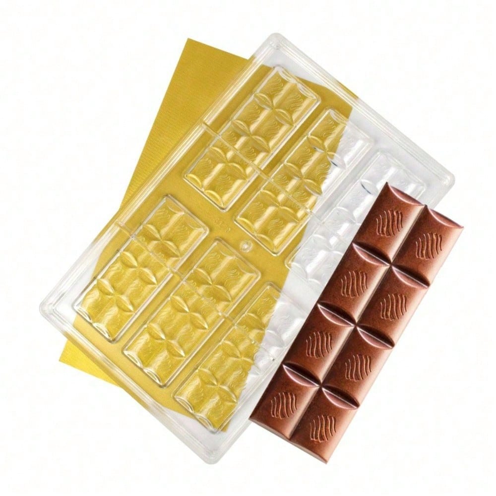 Tools For Home Workshop - Plaid Chocolate Bar Mold, Clear Plastic