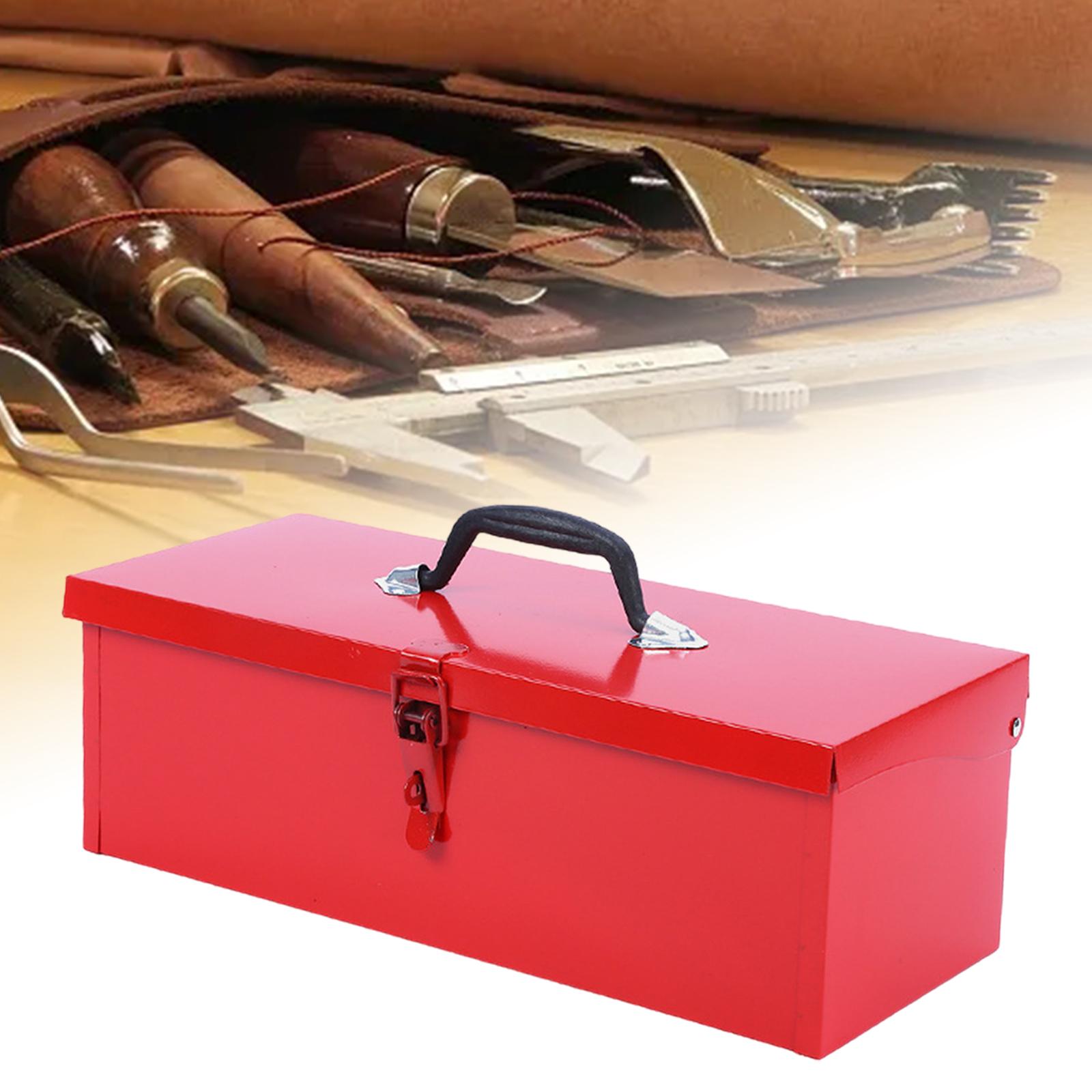 Tools Box For Workshop - Tool Case Iron Tool Box Small