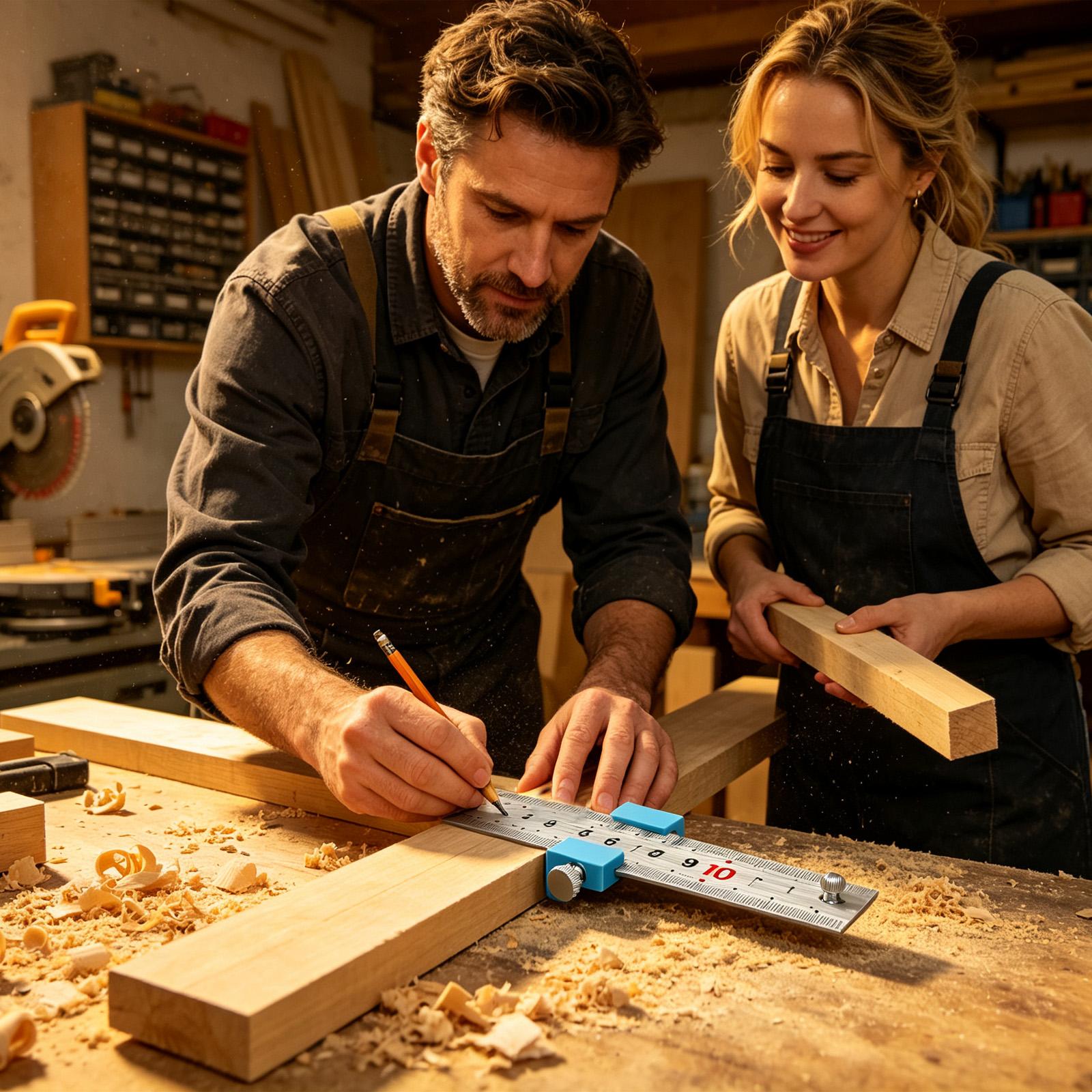 Tools For Home Workshop - Carpentry Tools Carpentry Ruler Measuring Scribing