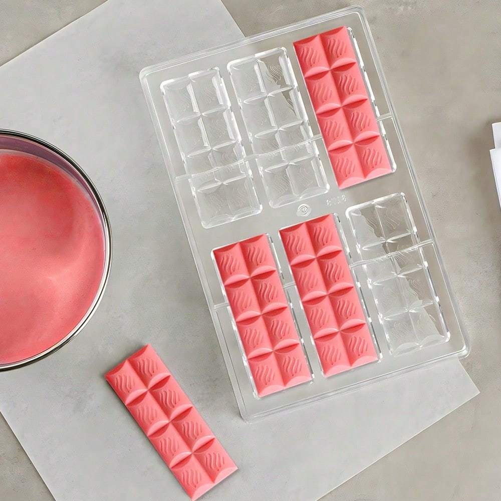 Plaid Chocolate Bar Mold, Clea - огляд і ціна Tools For Home Workshop