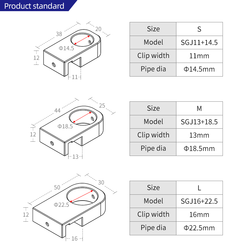 Multiple Specifications Alumin - огляд і ціна Pipe Clamp Bar